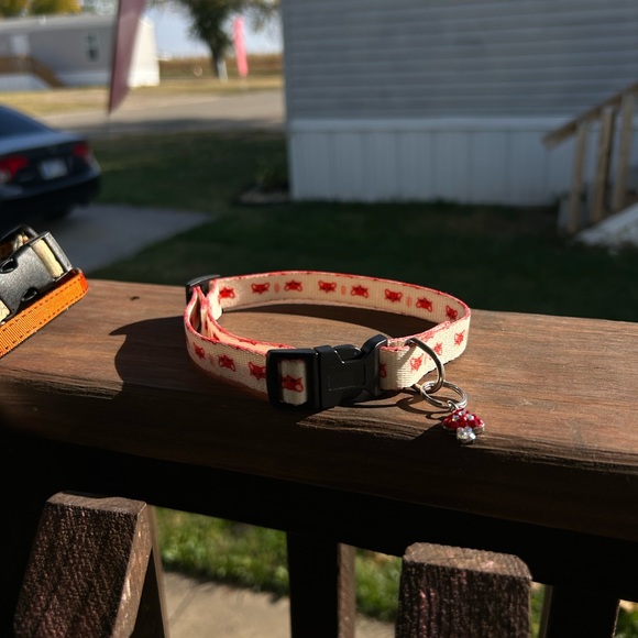 Handmade Red Fox Dog Collar - Picture 2 of 2
